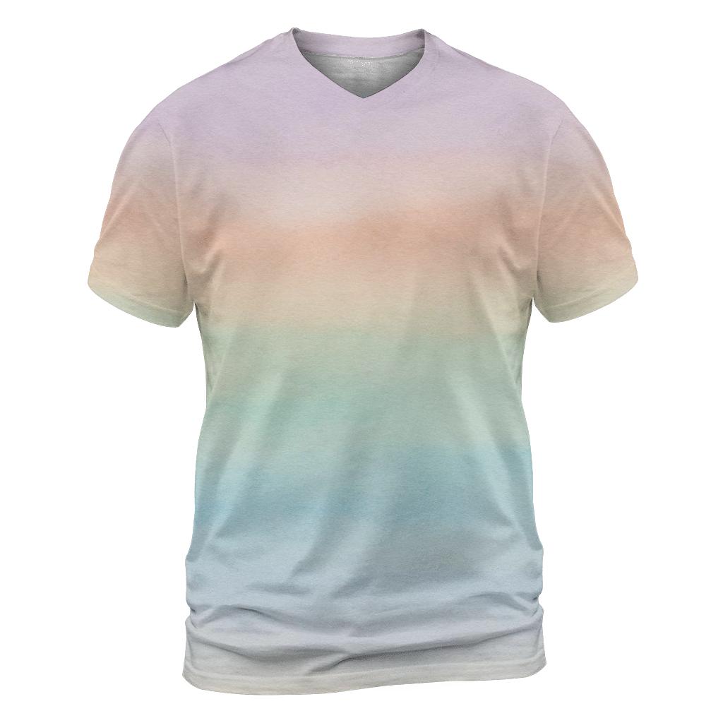 Pastel Drift unique graphic print tees