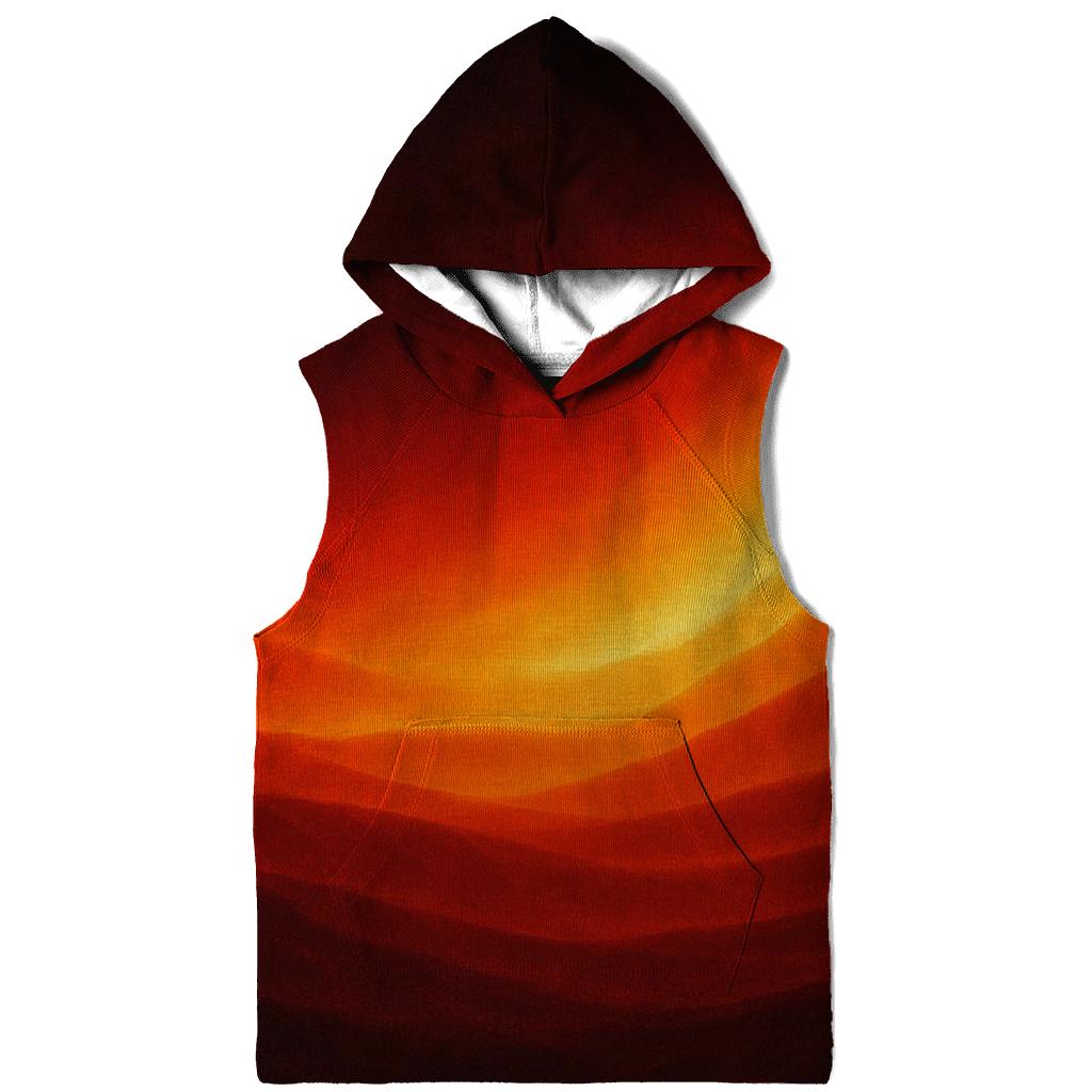 Molten Cascade embroidered hoodies