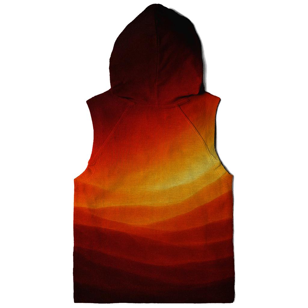 Molten Cascade embroidered hoodies