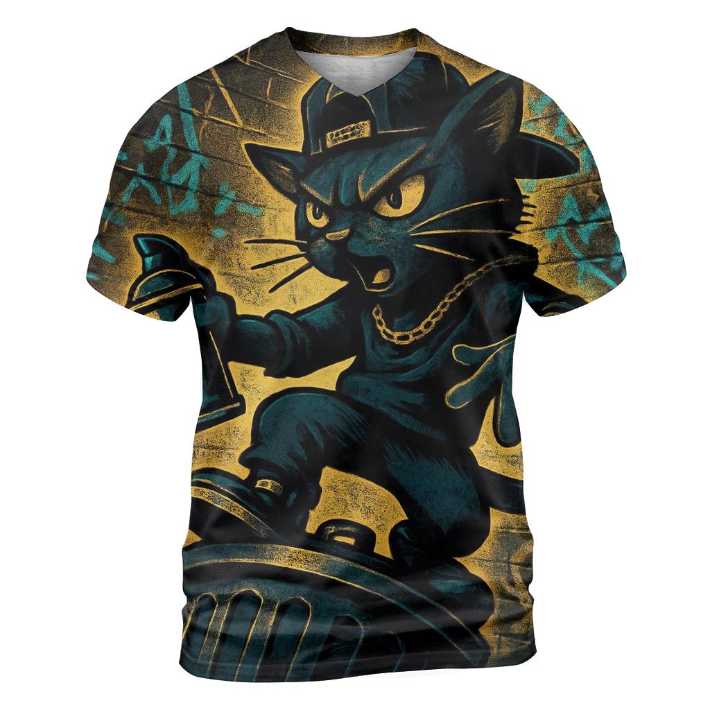 Graffiti Alley Stray unique graphic print tees