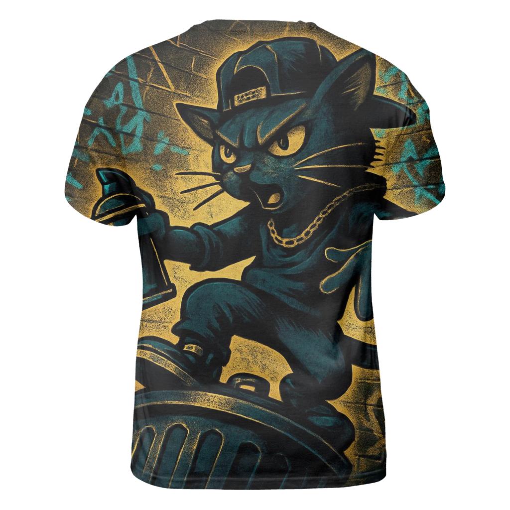 Graffiti Alley Stray unique graphic print tees