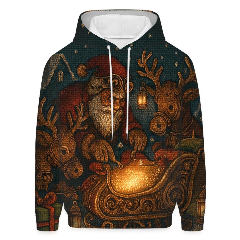 Midnight Sleigh Mechanics heavyweight hoodies
