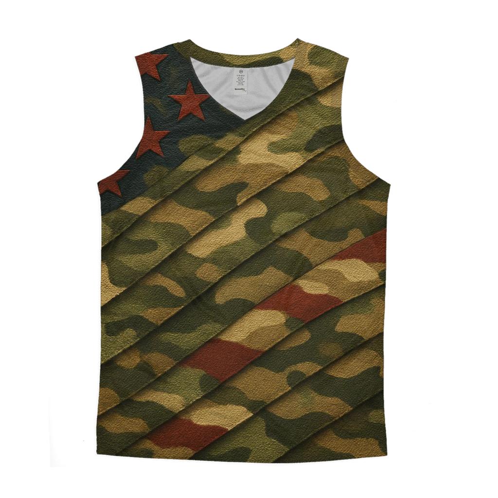 Camouflage Union casual summer tank tops