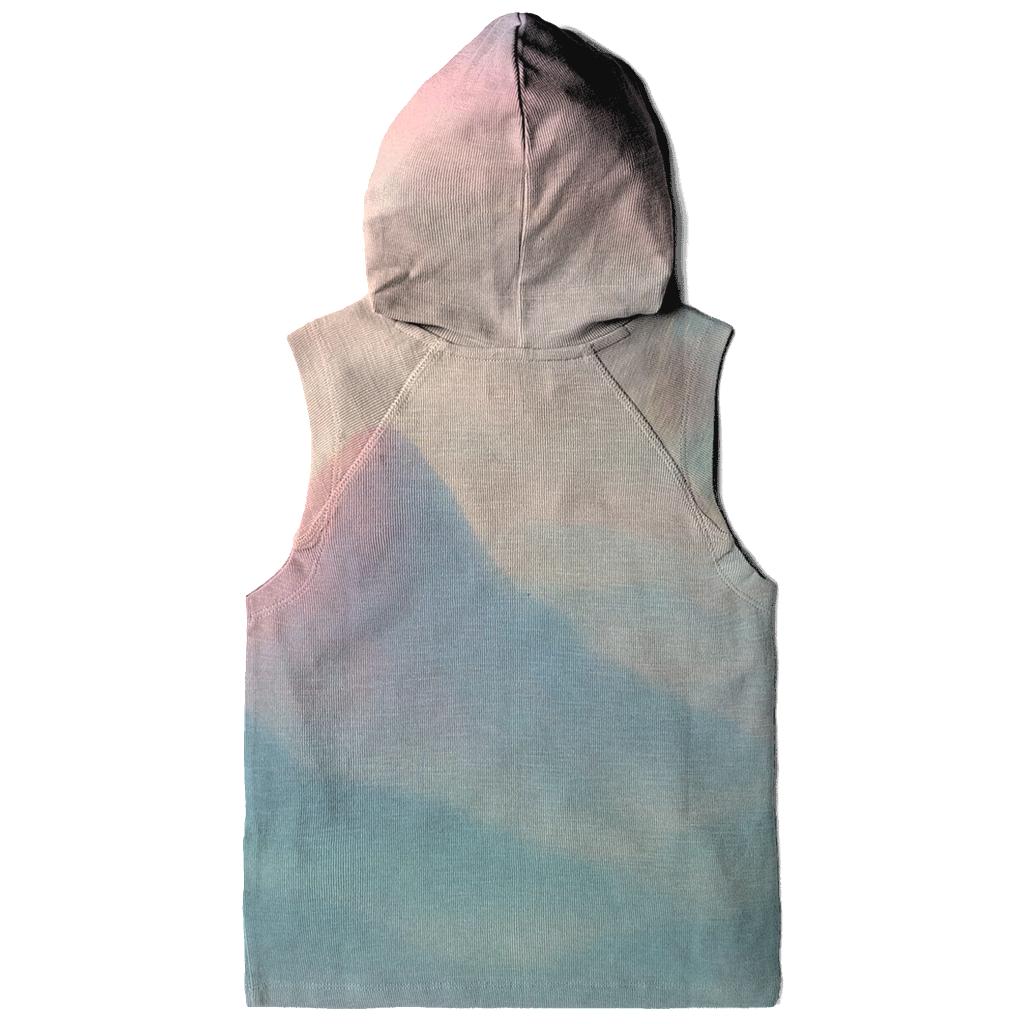 Pastel Mist Mountains designer hoodies