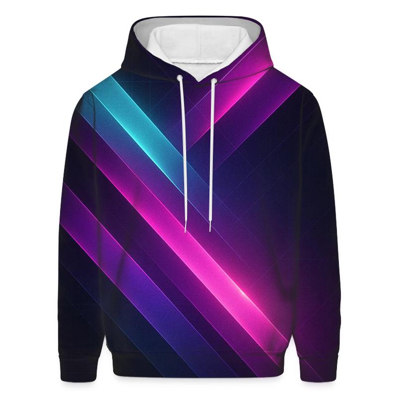Neon Circuit Sweep hoodie trends