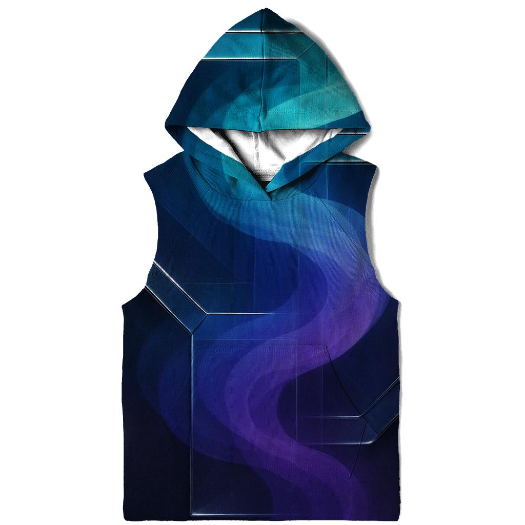 Chromatic Smoke Labyrinth graphic hoodies