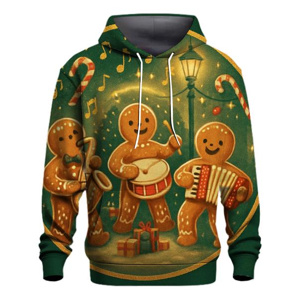 Gingerbread Jazz Night custom hoodies