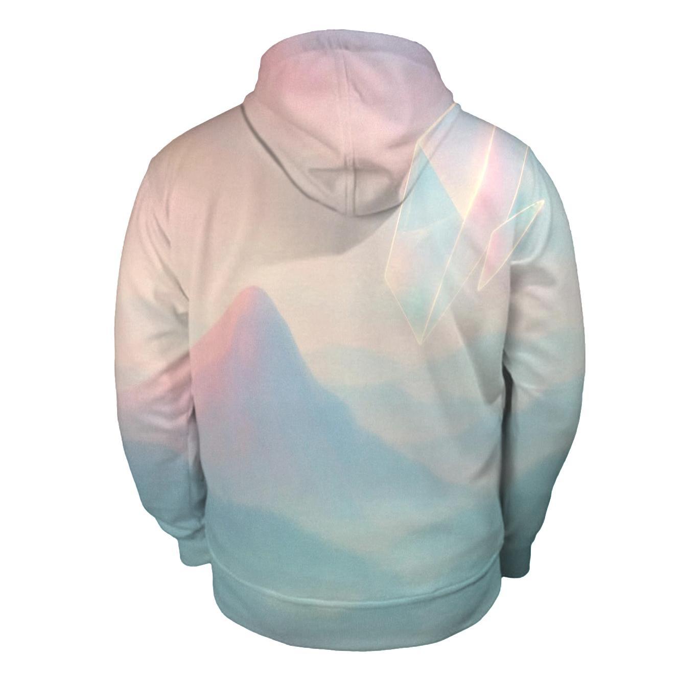 Pastel Mist Mountains hoodies fashion