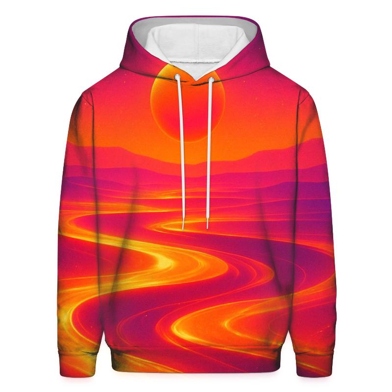 Solar Drift Gradient heavyweight hoodies