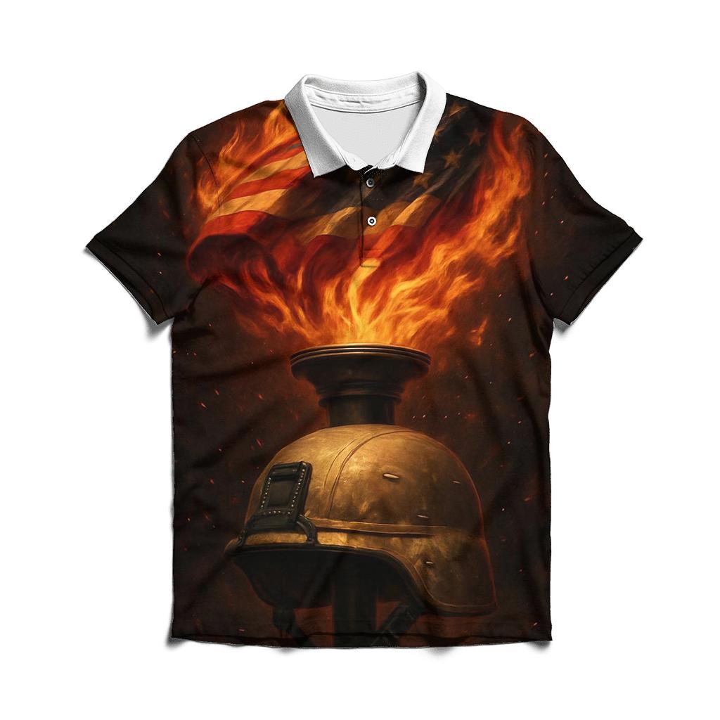 Guardian Flame personalized polo shirts