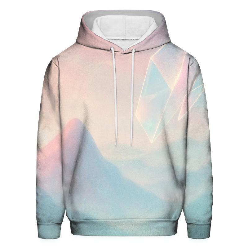 Pastel Mist Mountains hoodie designs