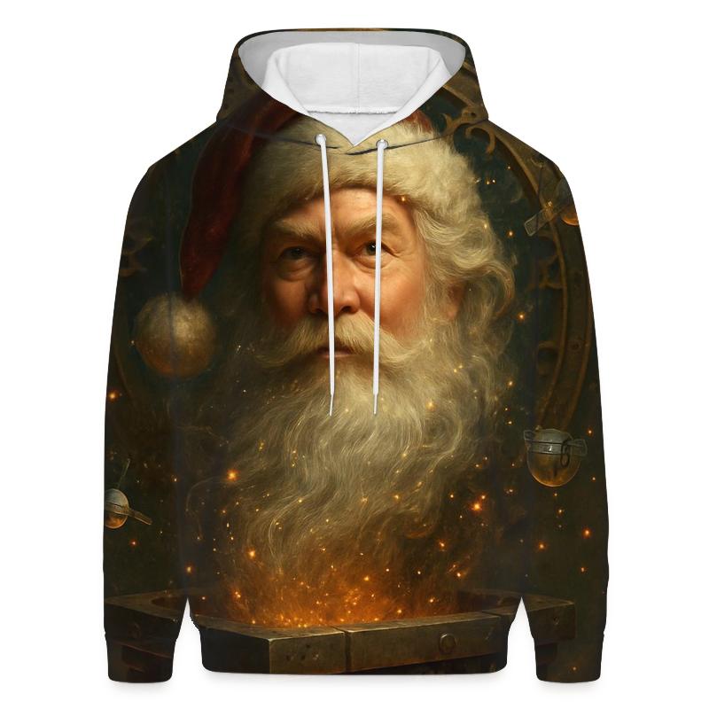 Clockwork Chimney Santa custom hoodies