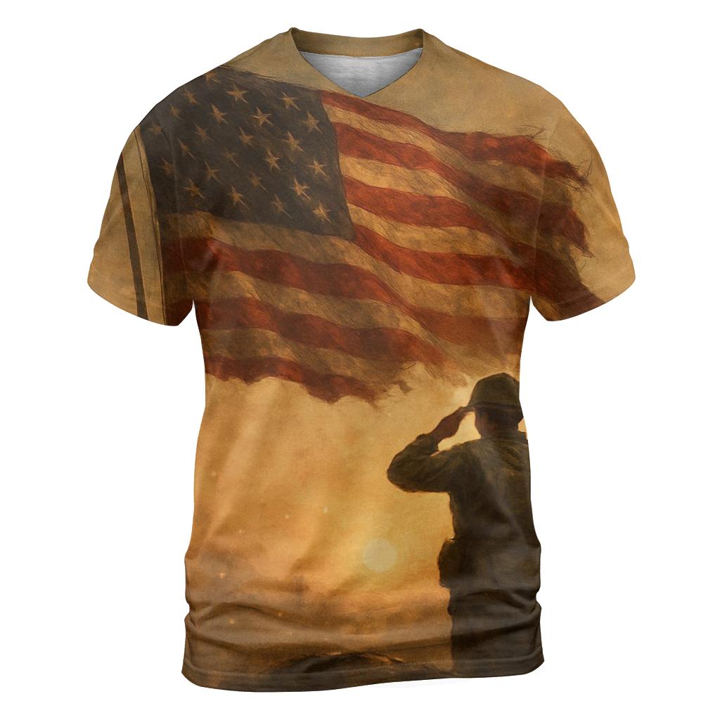 Dawn Honor Flag custom all-over print shirts