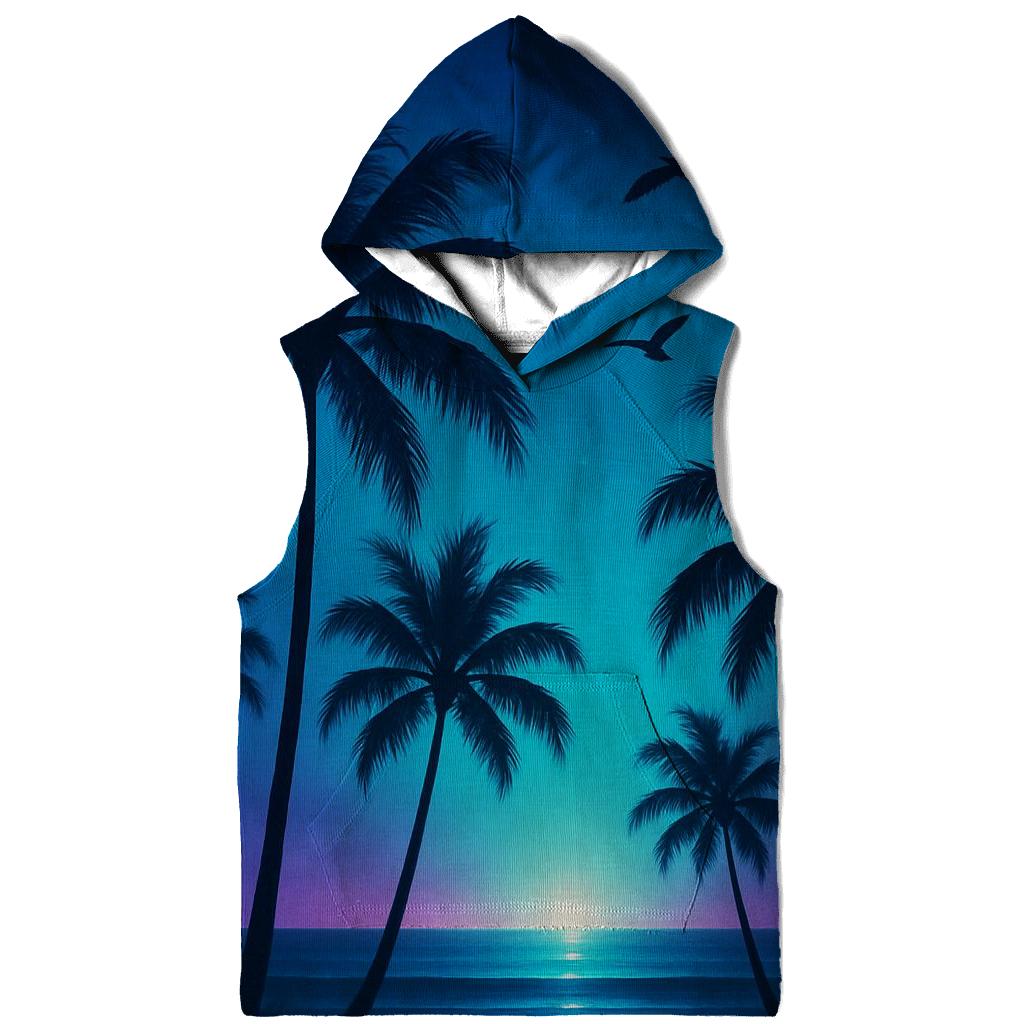 Neon Palm Reverie hoodie styles