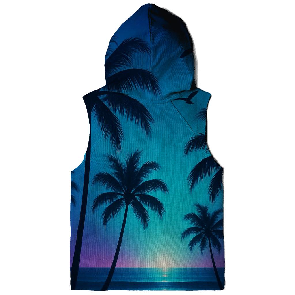 Neon Palm Reverie hoodie styles