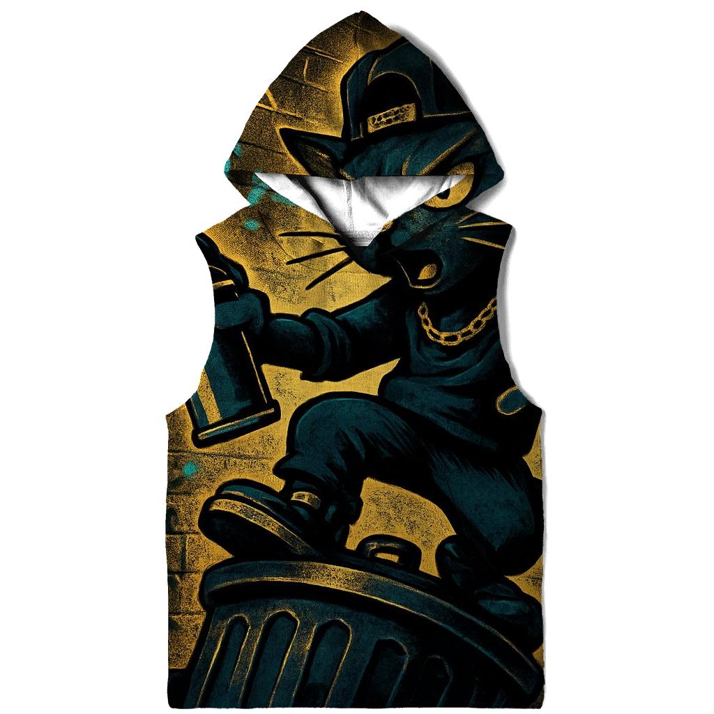 Graffiti Alley Stray graphic hoodies