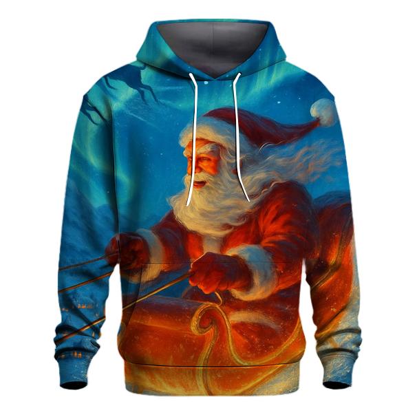 Aurora Sleigh Pilot Santa hoodie trends