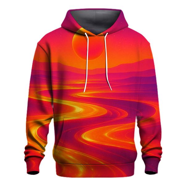 Solar Drift Gradient designer hoodies
