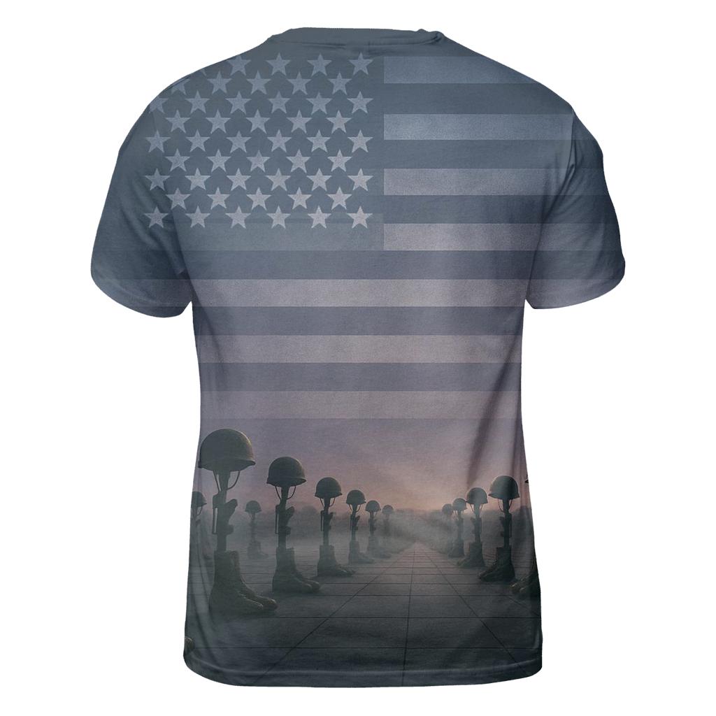 Silent Parade vibrant all-over design tees