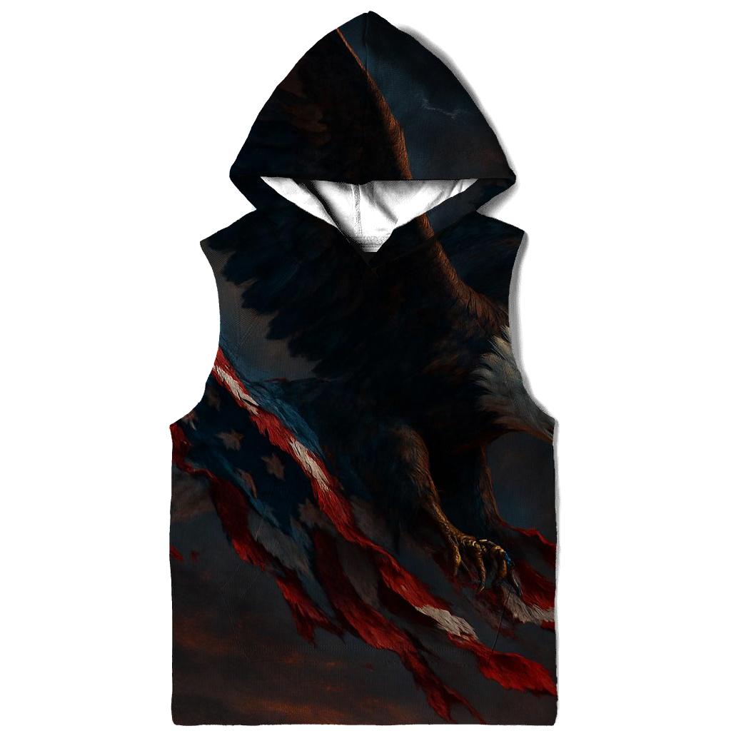 Eagle Overbroken Flag custom hoodies
