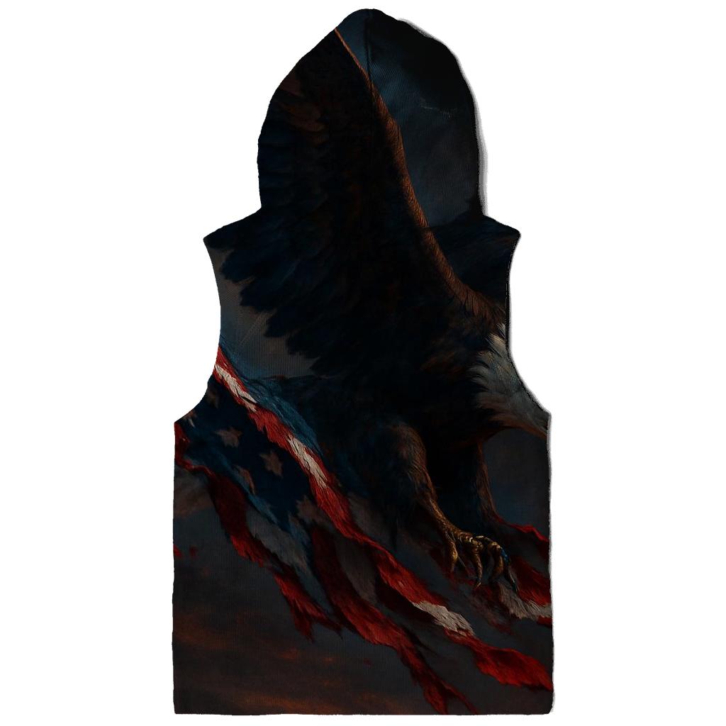 Eagle Overbroken Flag custom hoodies
