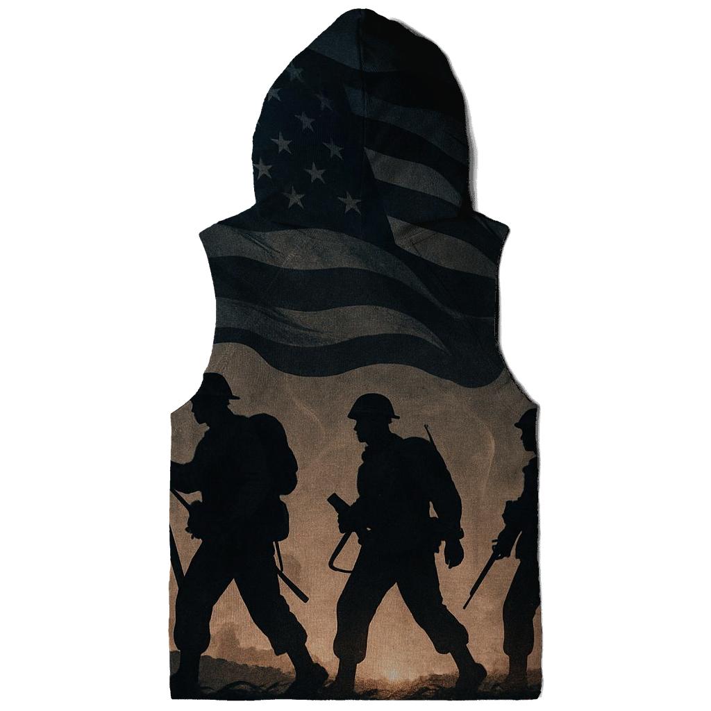 Flagwave Silhouette March designer hoodies