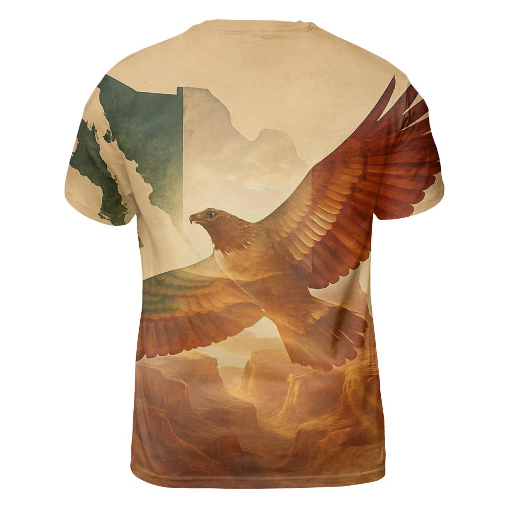 Eagle Of The Rising Desert designer pattern shirts