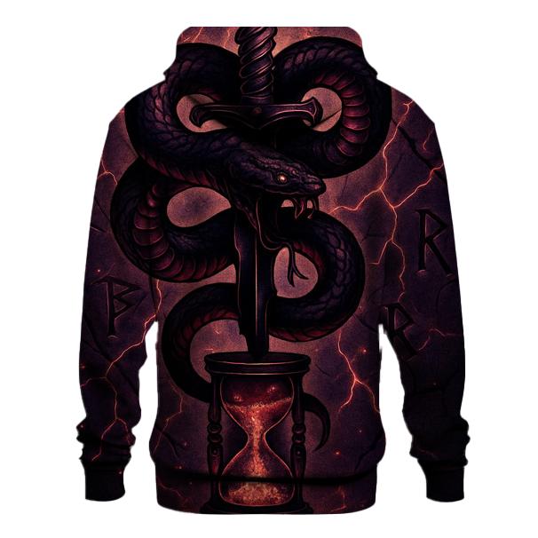 Serpent And Dagger Of The Abyss designer hoodies