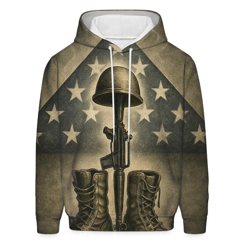 Fallen But Never Forgotten zip-up hoodies