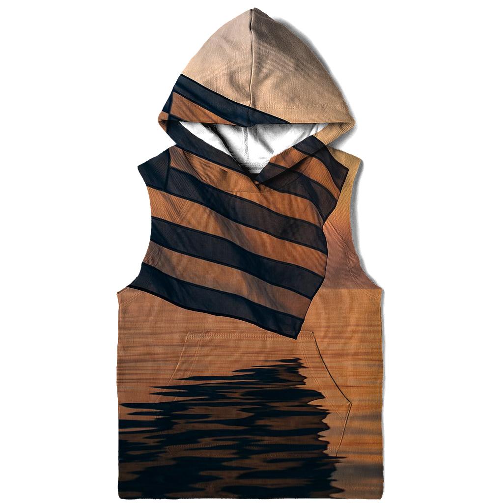 Aegean Striped Reflection designer hoodies