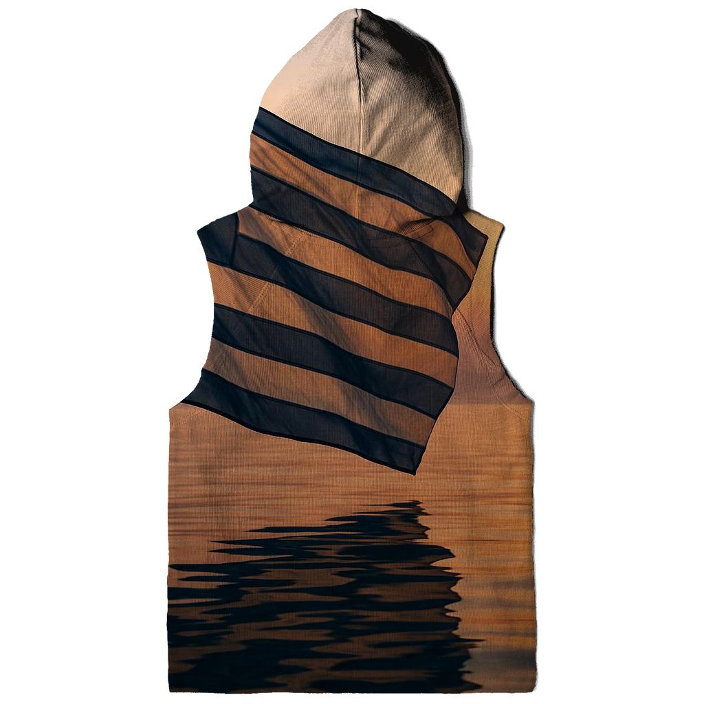 Aegean Striped Reflection designer hoodies