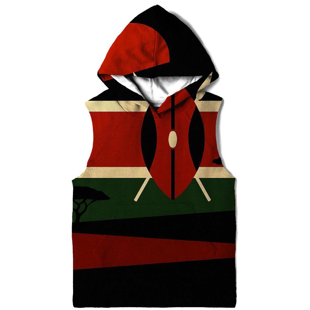 Savannah Flag Silhouette lightweight hoodies