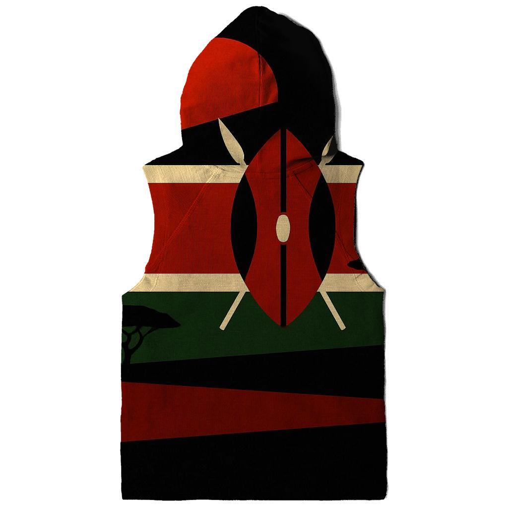 Savannah Flag Silhouette lightweight hoodies