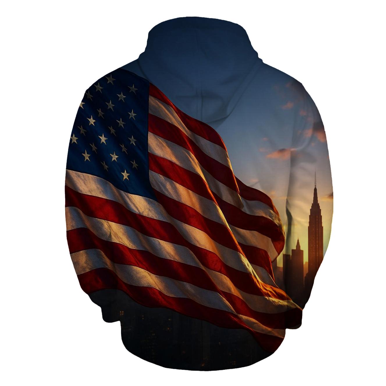 Waving Stars And Stripes Tapestry hoodie trends