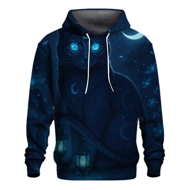 Mystic Guardian Of The Moon Garden premium hoodies