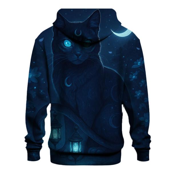 Mystic Guardian Of The Moon Garden premium hoodies
