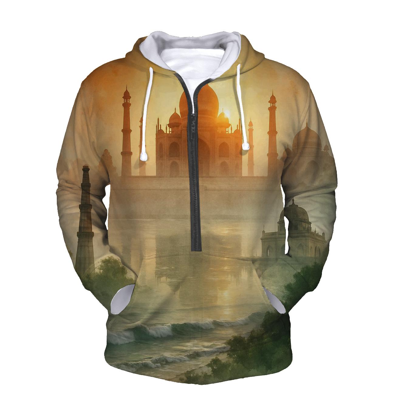 Saffron Ocean Of Unity heavyweight hoodies