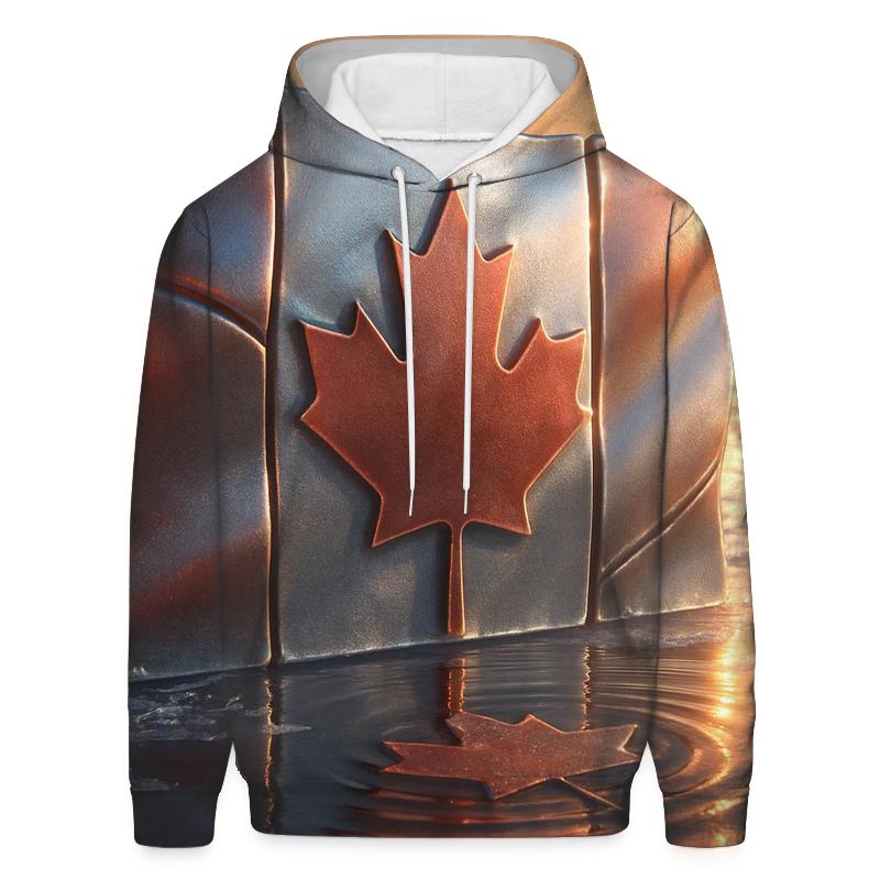 Maple Wind Reflection pullover hoodies