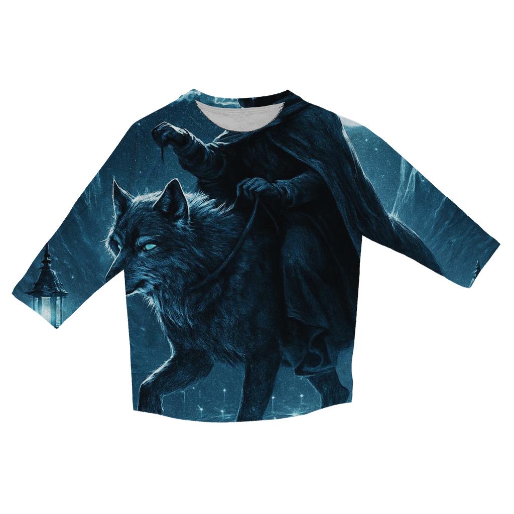 Frostbound Night Rider custom 3/4 sleeve shirts