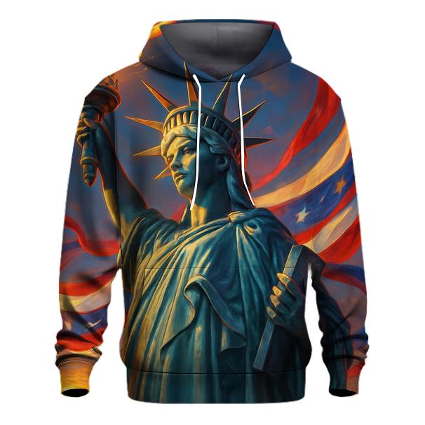 Liberty Radiant Flag heavyweight hoodies