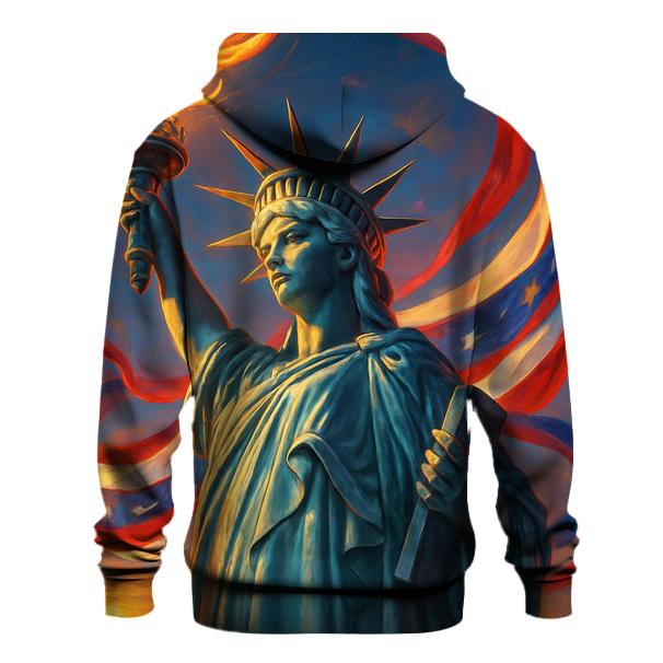 Liberty Radiant Flag heavyweight hoodies