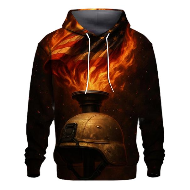 Guardian Flame printed hoodies