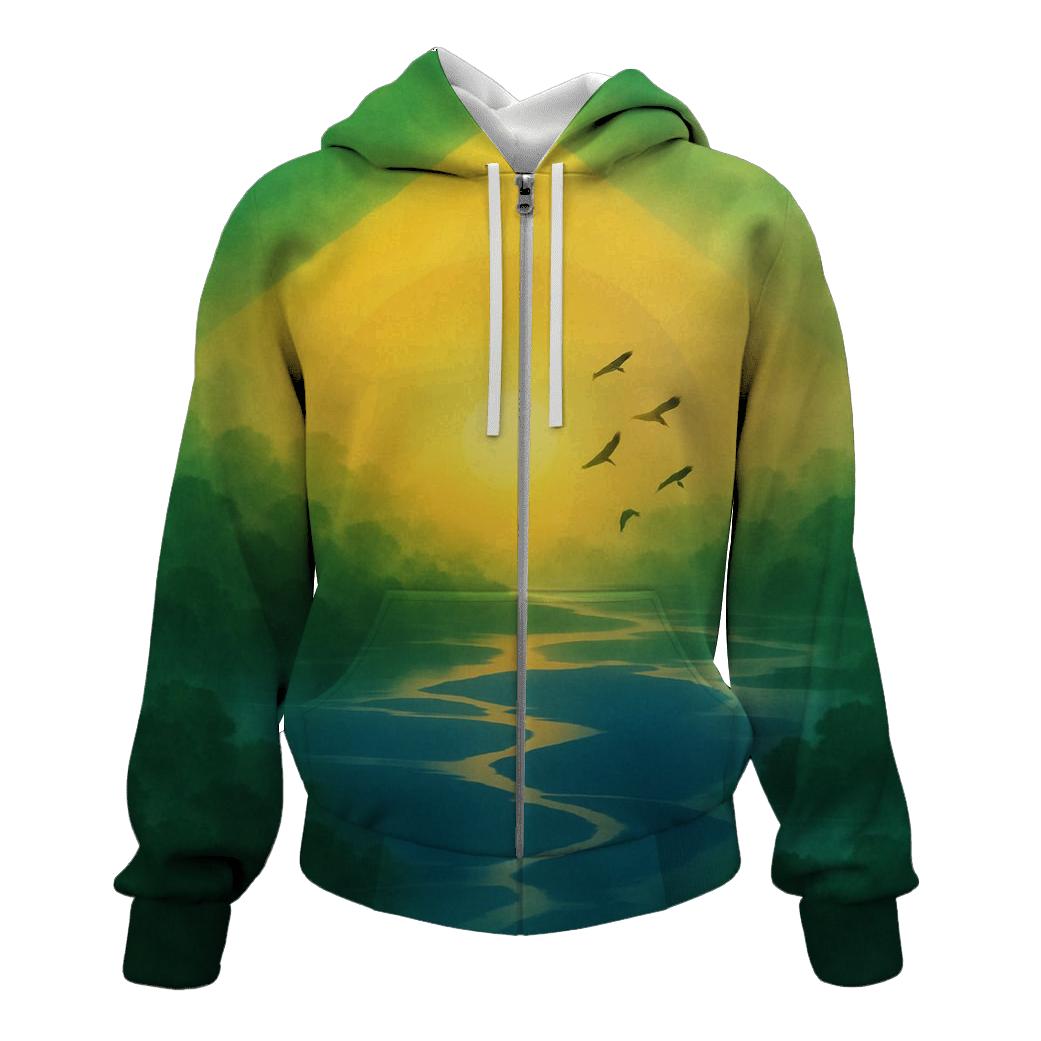 Verdant Brazil Horizon lightweight hoodies