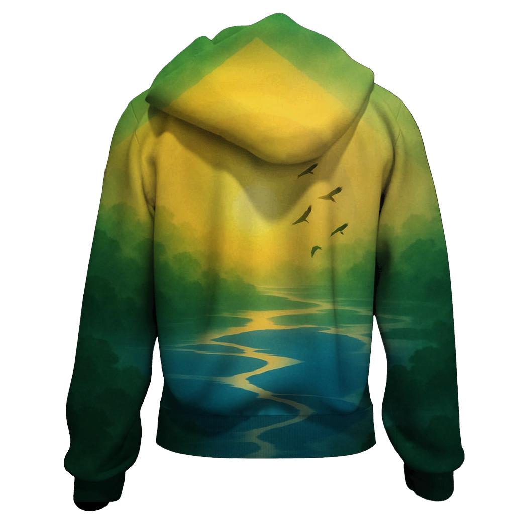 Verdant Brazil Horizon lightweight hoodies