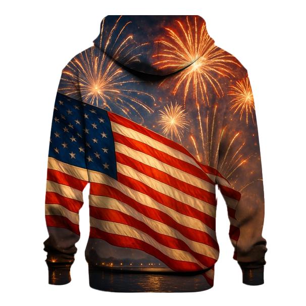 Firework Flag Embrace hoodie styles