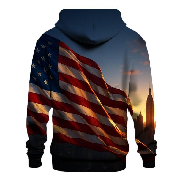 Waving Stars And Stripes Tapestry hoodie styles