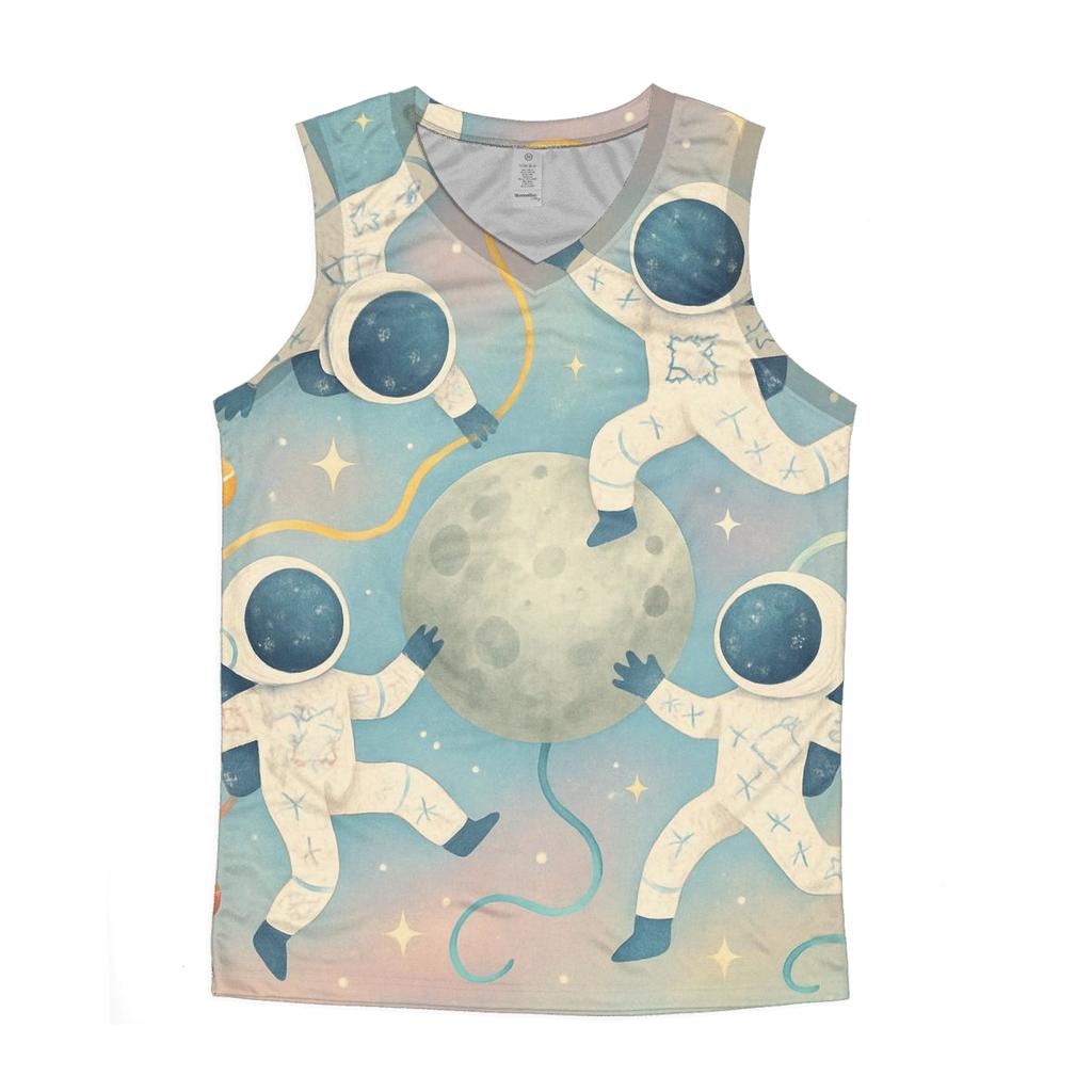 Paper Doll Astronauts stylish racerback tanks