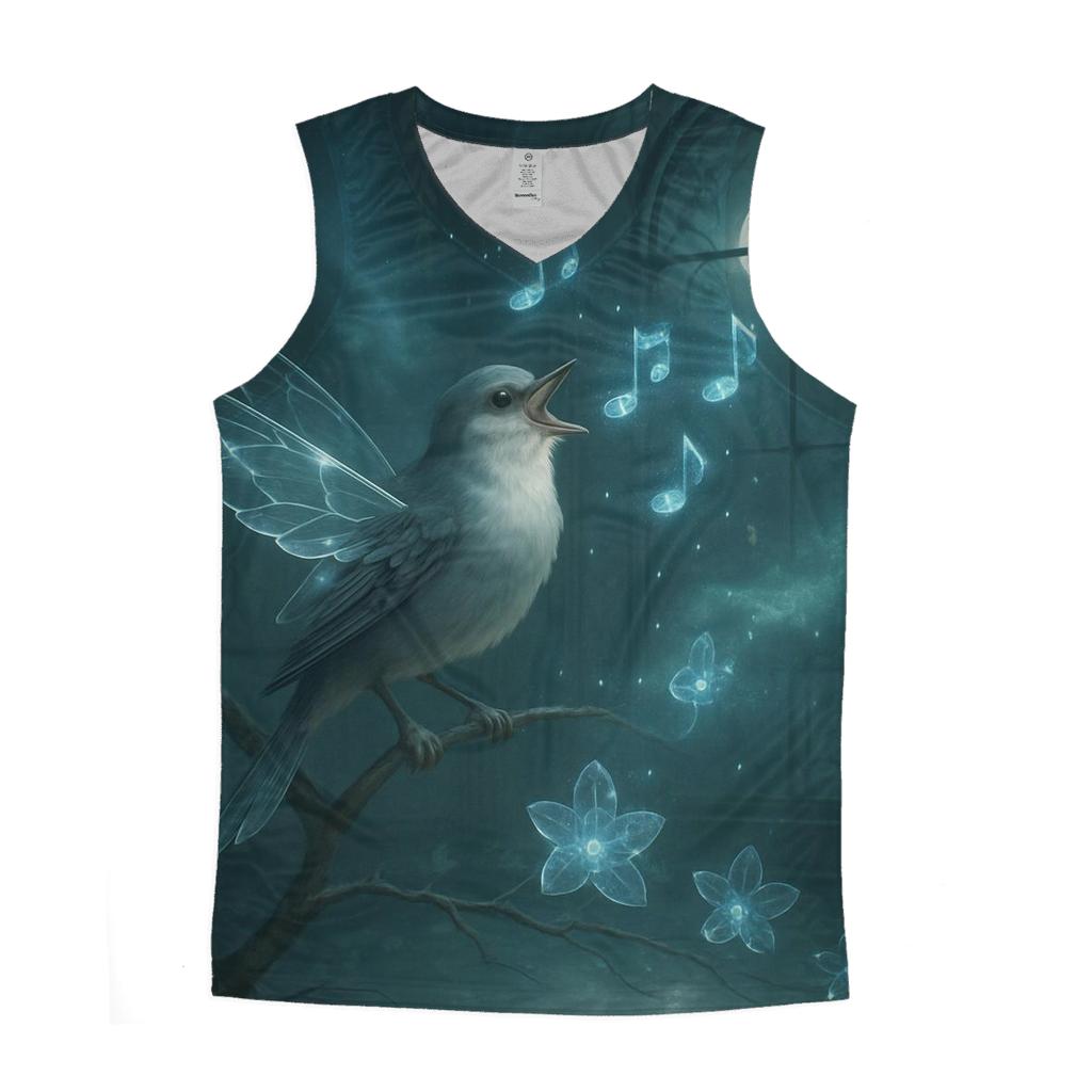 Glasswing Nightingale cotton sleeveless tops