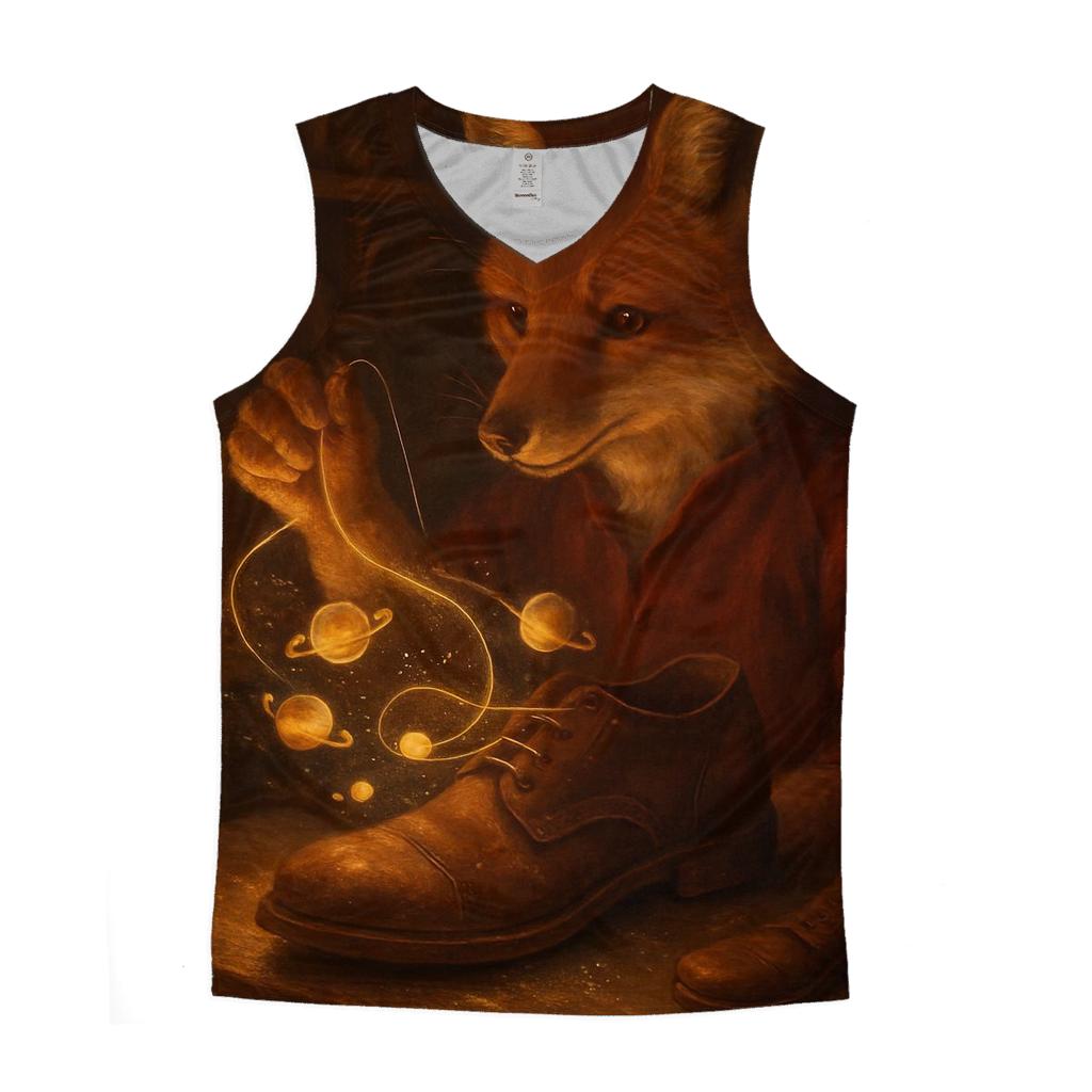 Stellar Cobbler Fox cotton sleeveless tops