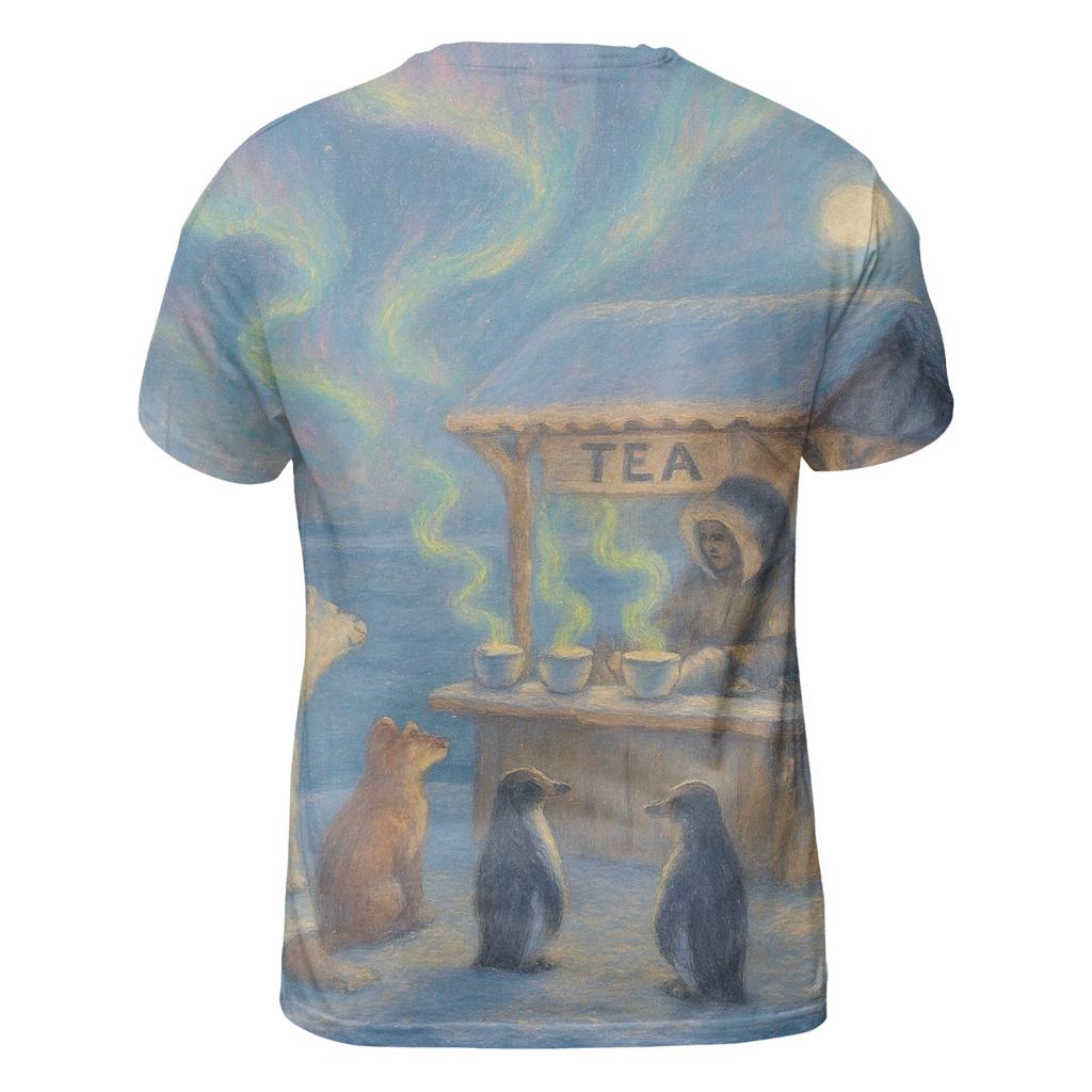 Aurora Tea Stall creative print fashion shirts